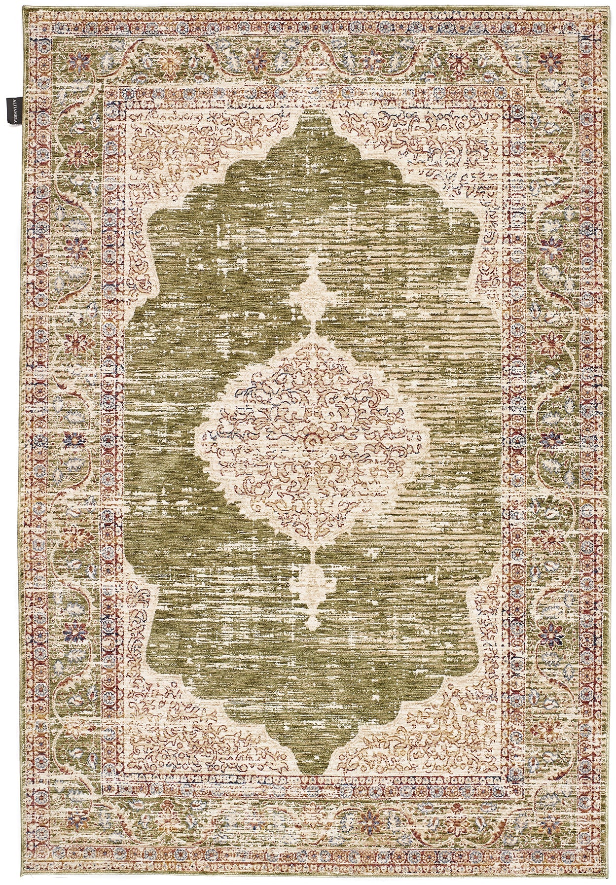 Alhambra 6594B/IVORY/GREEN